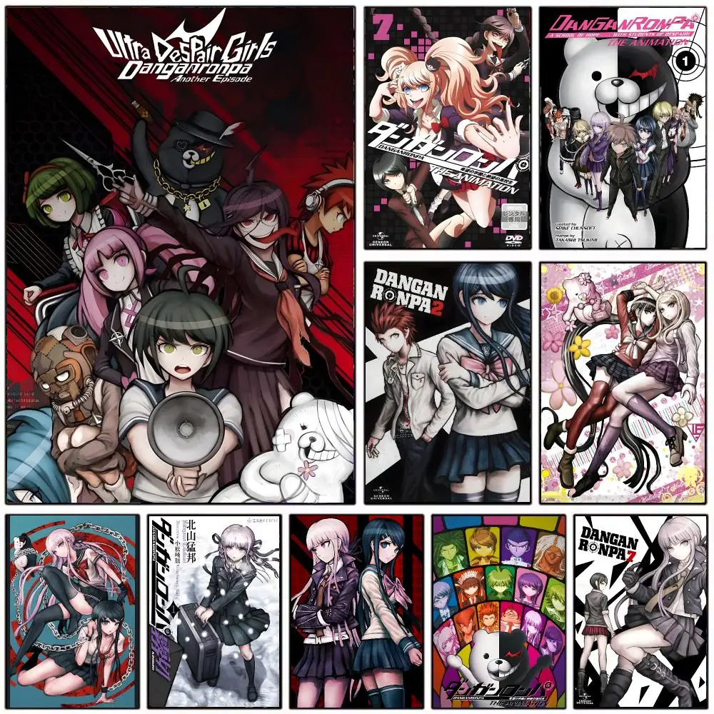 Interior Design Poster - psychological game D-Danganronpa Poster Modern Home