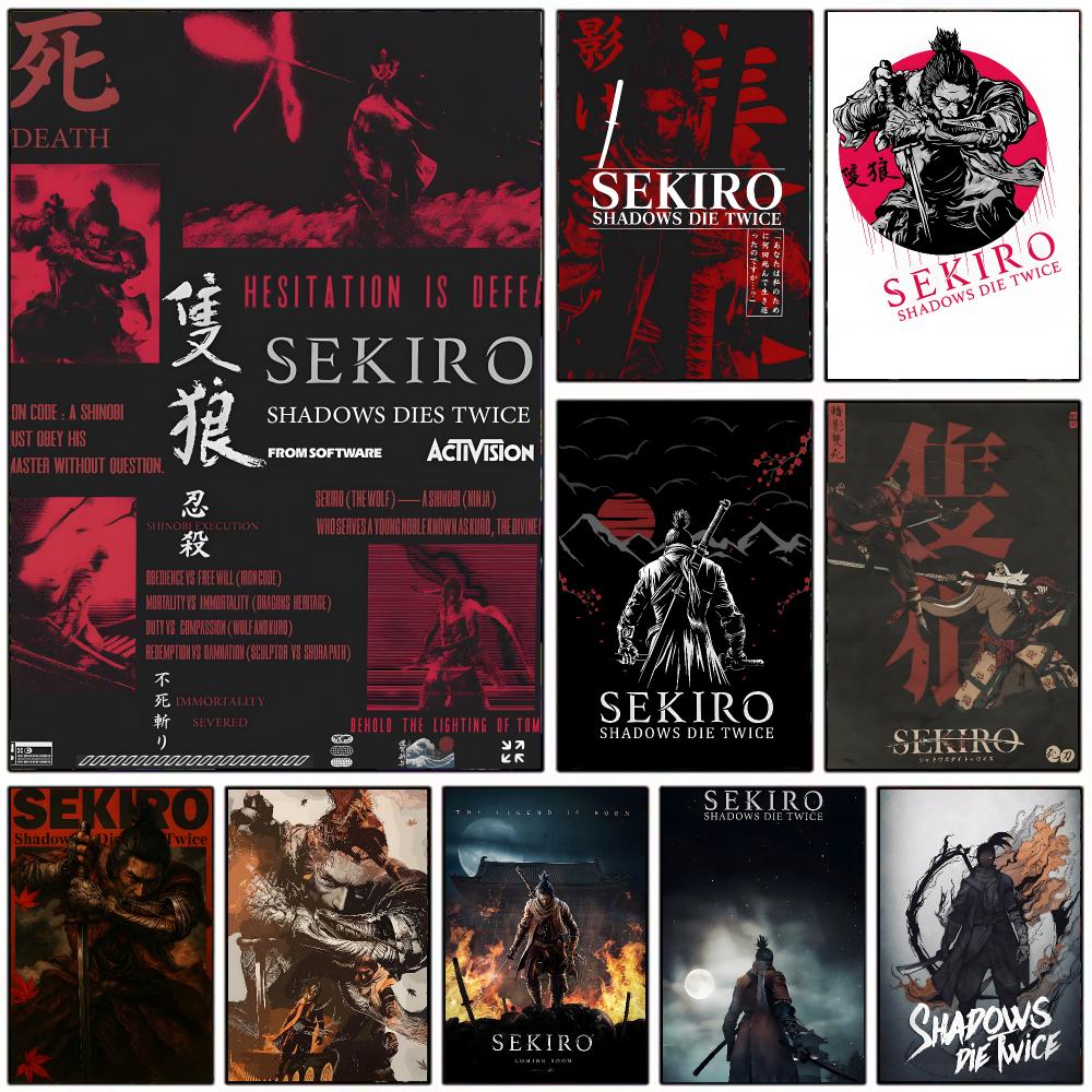 Interior Design Poster - challenging game S-Sekiro Shadows Die Twice
