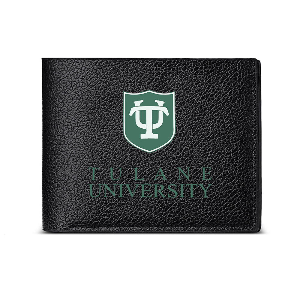 Interior Design University - Tulane University Shield Logo Men's Wallet